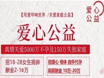 奉新捐卵助孕生子 爱心志愿者招募